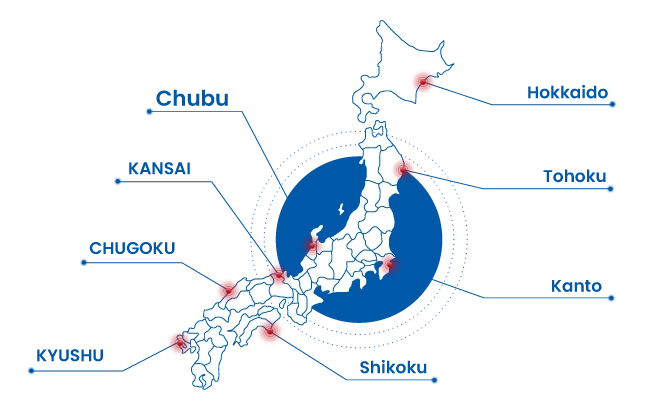 Japan Auction Map